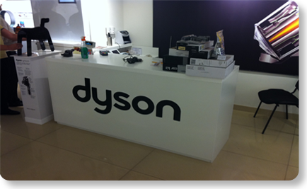 Dyson, , Shop in shop